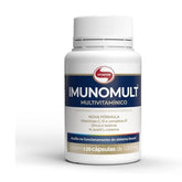 Vitafor Imunomult Multivitamínico 120 Cápsulas Suplemento Alimentar com Vitamina C Vitamina D Zinco e Selênio - Vitafor - Viva Nutrição
